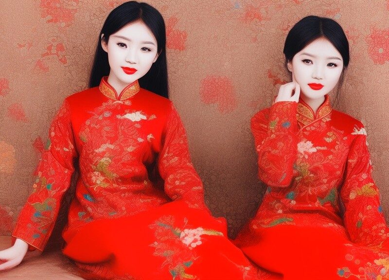 The infinite beauty of Asian dresses