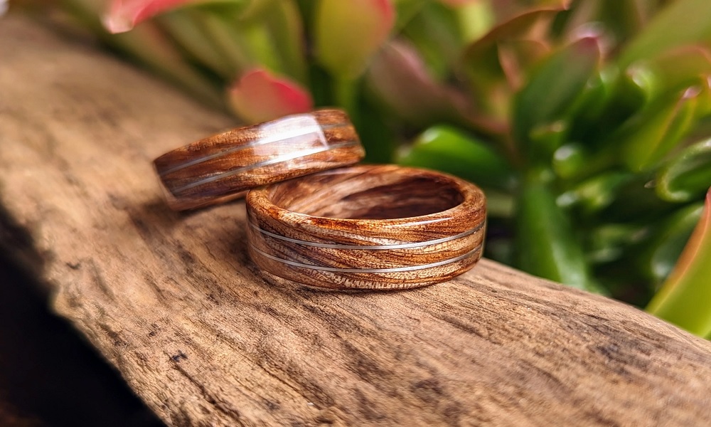 Wooden Engagement Rings